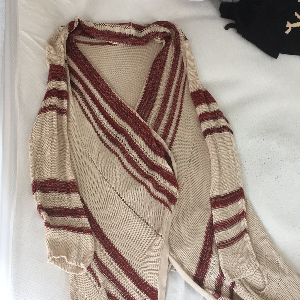 Maroon Cardigan